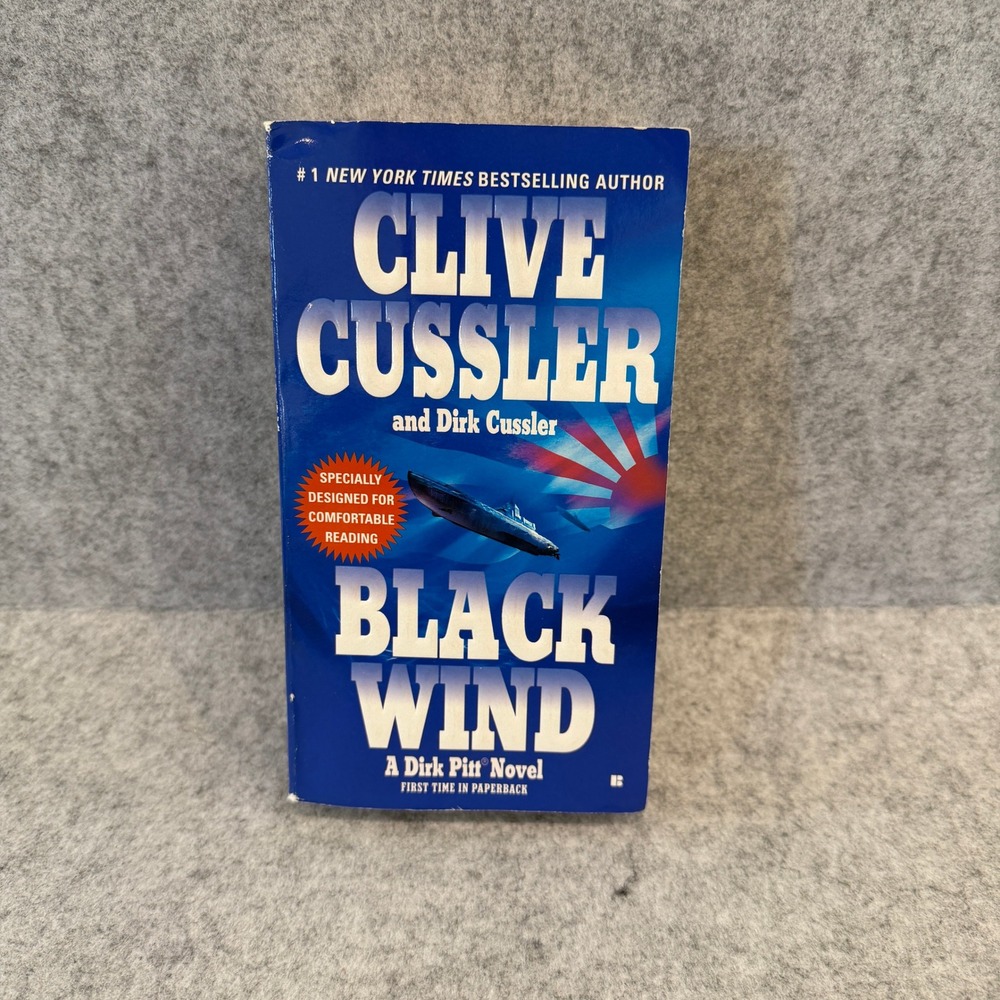 Black Wind by Clive Cussler, Dirk Cussler, Book 18 Dirk Pitt Adventure series
